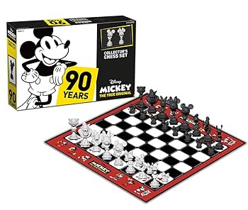 Amazon | Mickey The True Original Chess Set 90th Anniversary